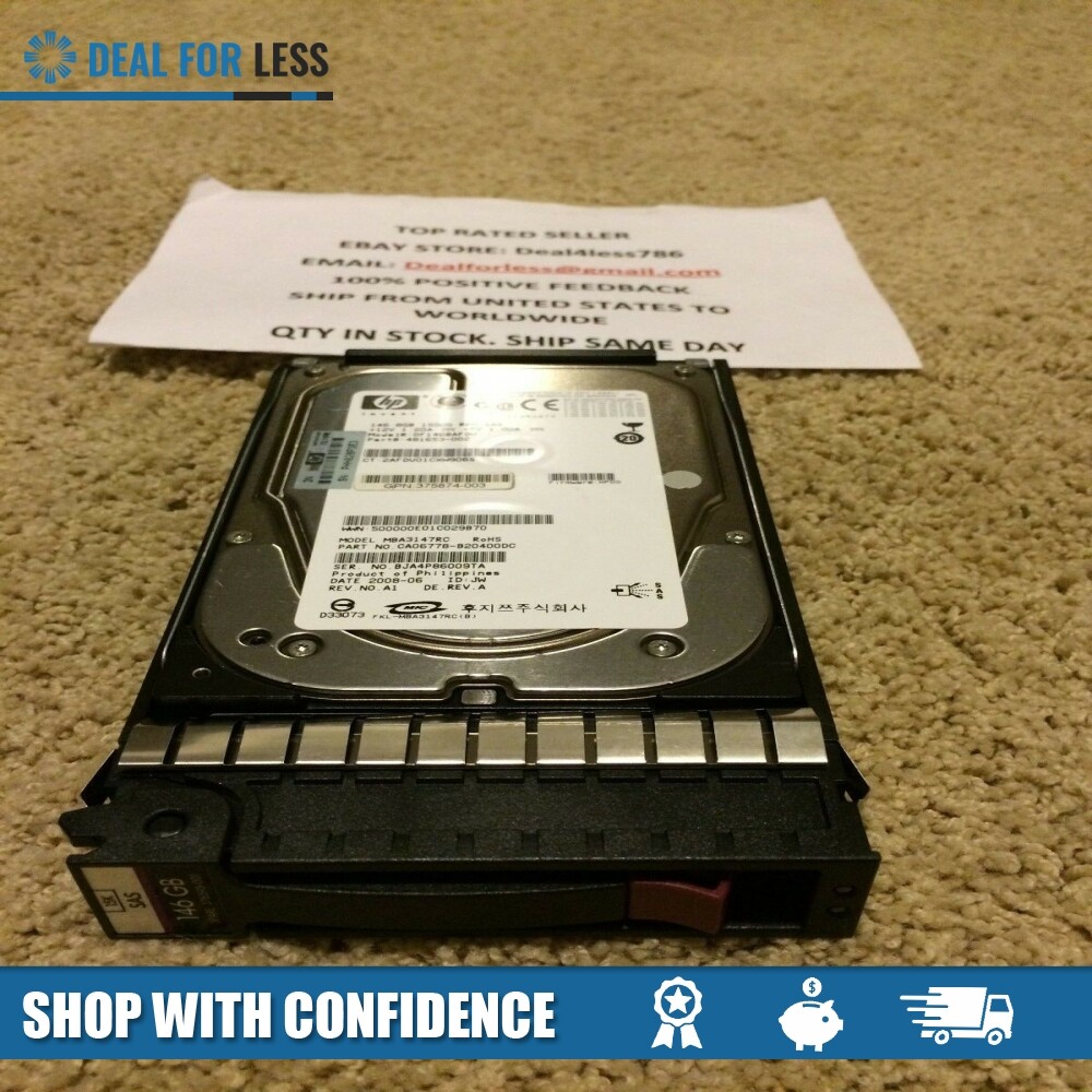 375872-B21/376595-001/375698-003/375874-003-HP 146GB 15K 3G SAS 3.5IN SP HD