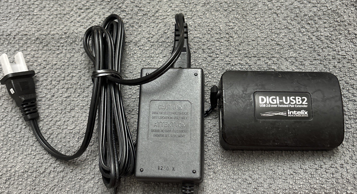 Intelix DIGI-USB2 1-Port USB Cat5e 2.0 Over Twisted Pair Extender