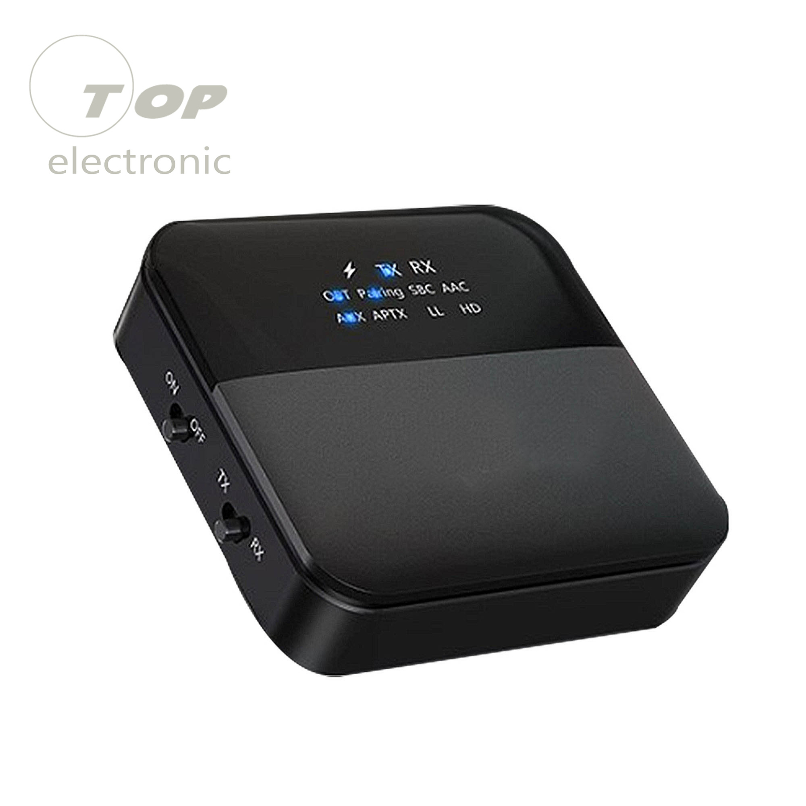 Bluetooth 5.0 Transmitter HD Audio 2 in 1 Adapter Receiver Wireless 3.5 mm APTX