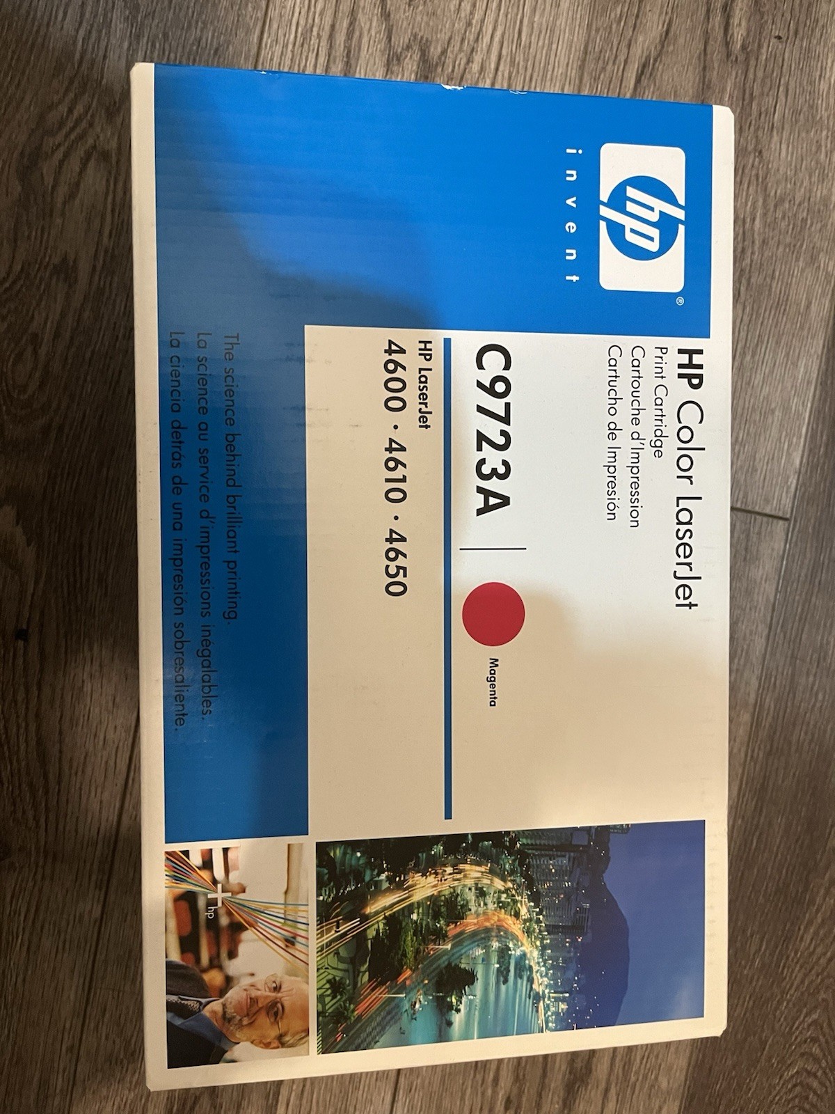 HP C9723A Magneta Magenta Toner Cartridge Genuine New OEM Sealed Box Fast Ship