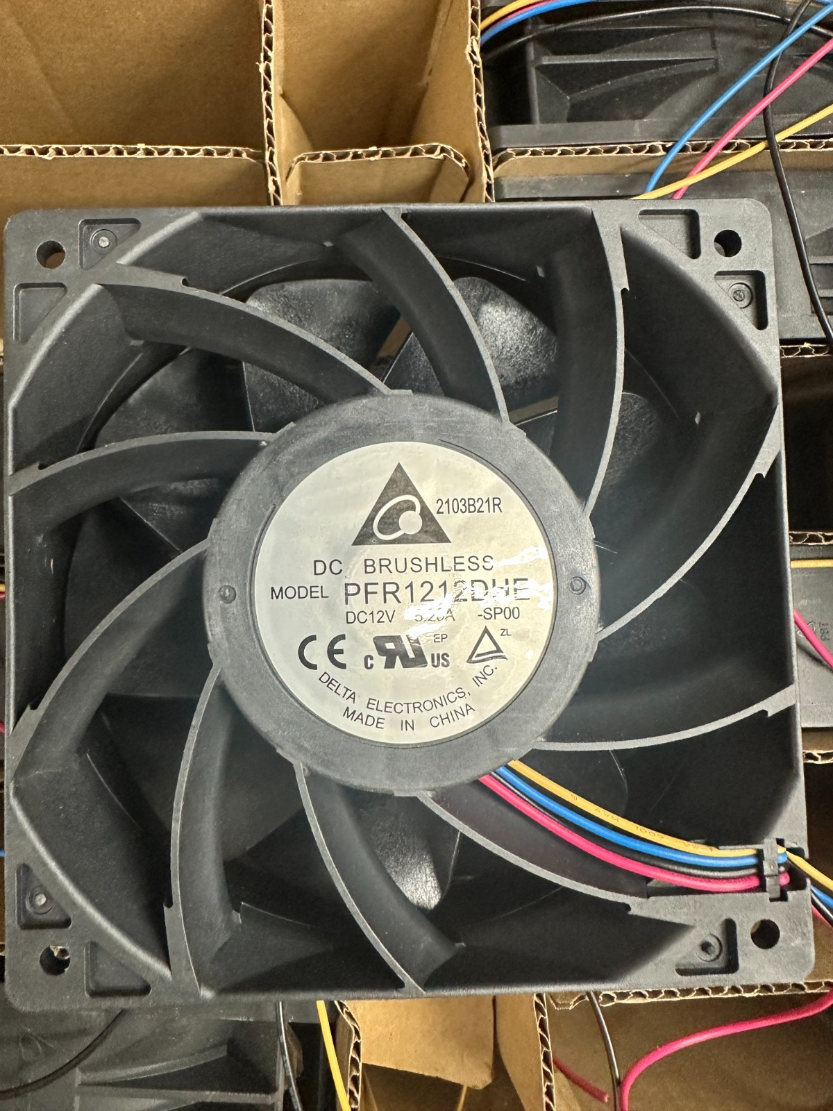 DELTA FANS PFR1212DHE-SP00