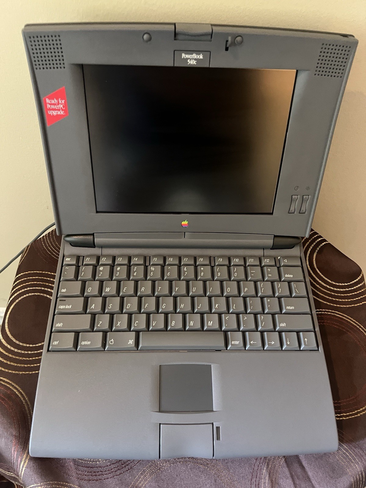 Apple Macintosh Mac Powerbook 540c Working Color Display Printer Bag - 20mb RAM