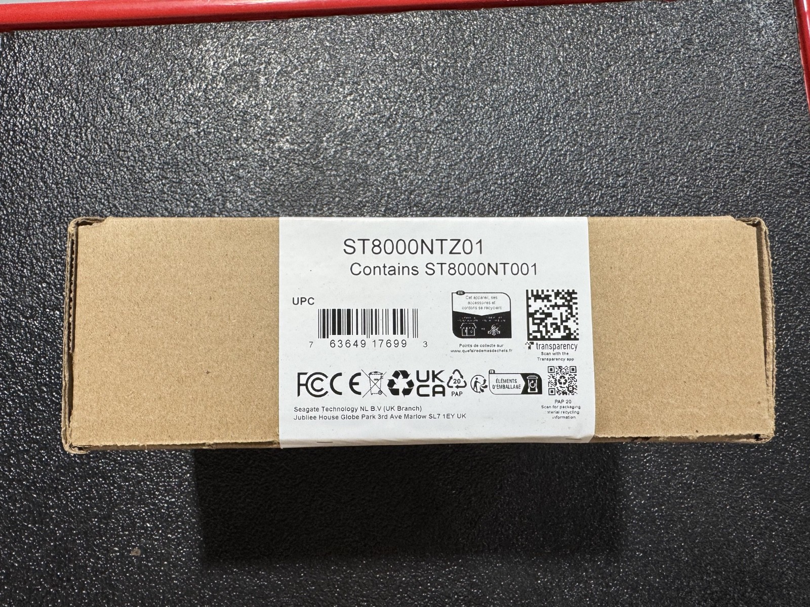 Seagate IronWolf Pro 8TB NAS Hard DriveHDD (ST8000NT001)