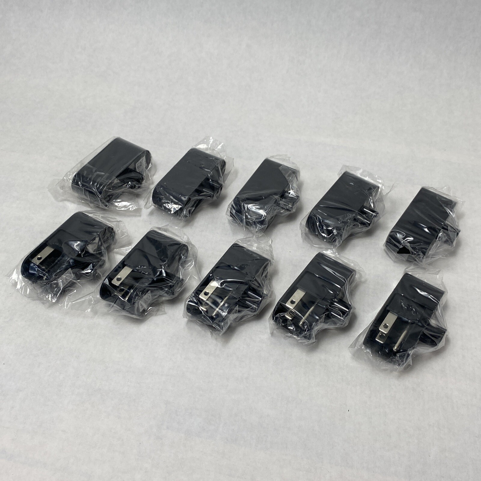 Lot of 10 OEM Dell V7K50 Longwell 3-Prong Wall Outlet Adapter 125V