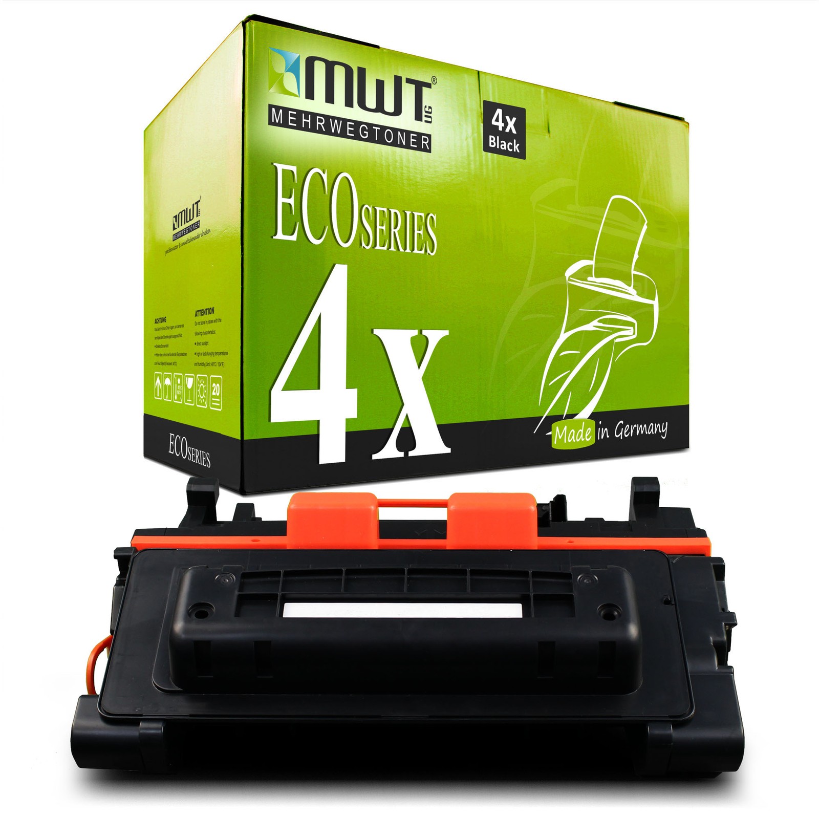 4x MWT ECO Toner Cartridge XXL Black Compatible For HP LaserJet P-4015