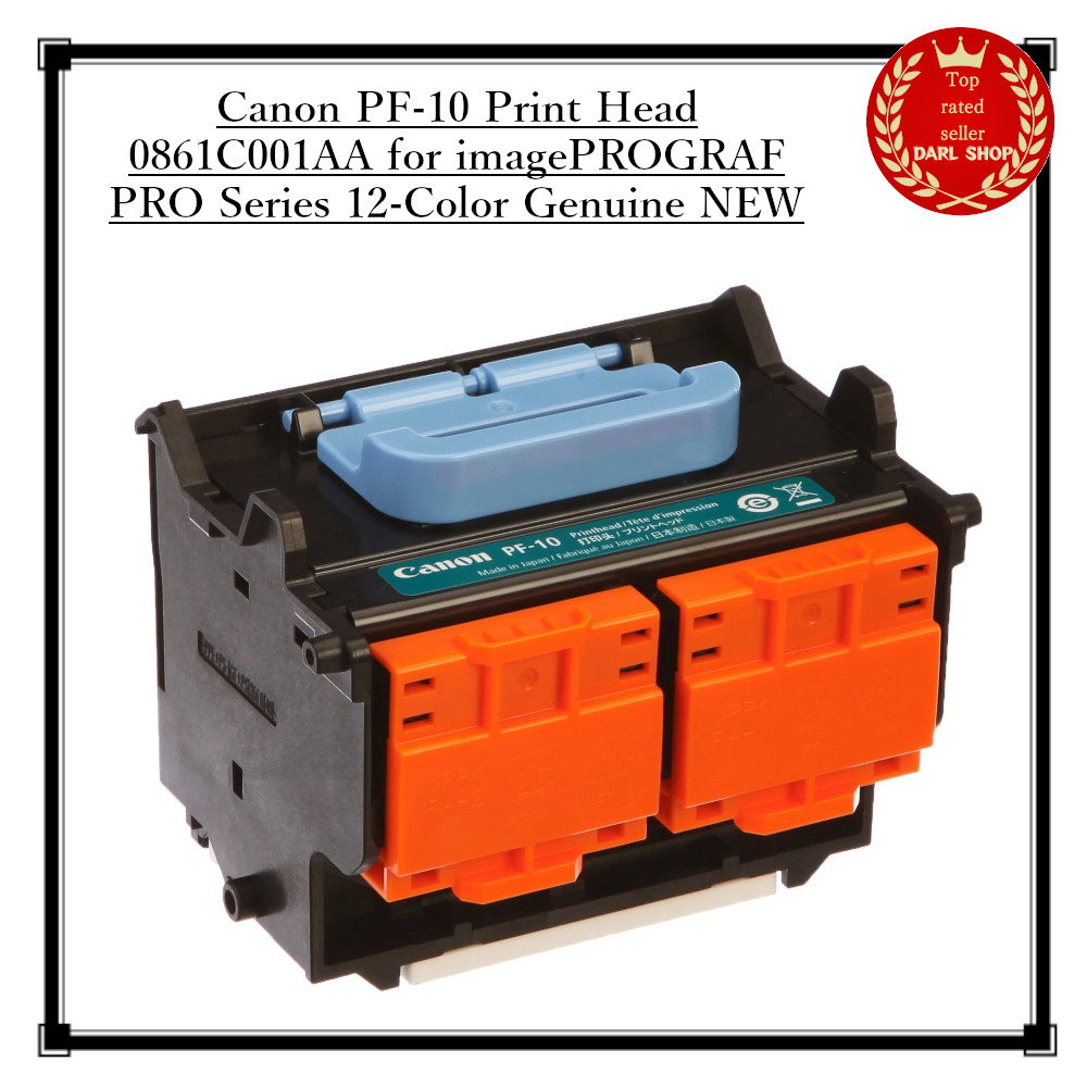 Canon PF-10 Print Head 0861C001AA for imagePROGRAF PRO Series 12-Color Genuine