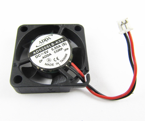 10pcs ADDA Ball Bearing MINI DC Cooling fan AD0205LB-K50 5V 0.05A 25x25x6mm 2506