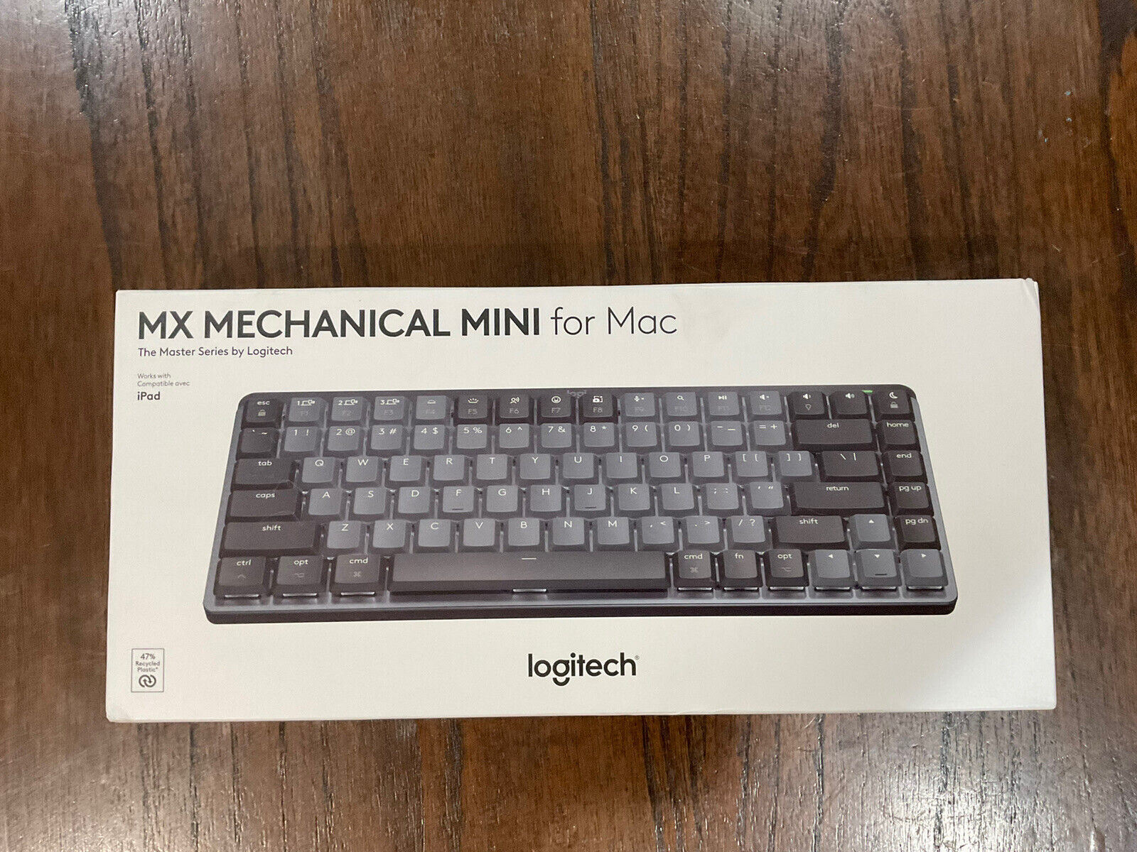 Logitech MX Mechanical Mini for Mac Master Series Wireless Keyboard Black New