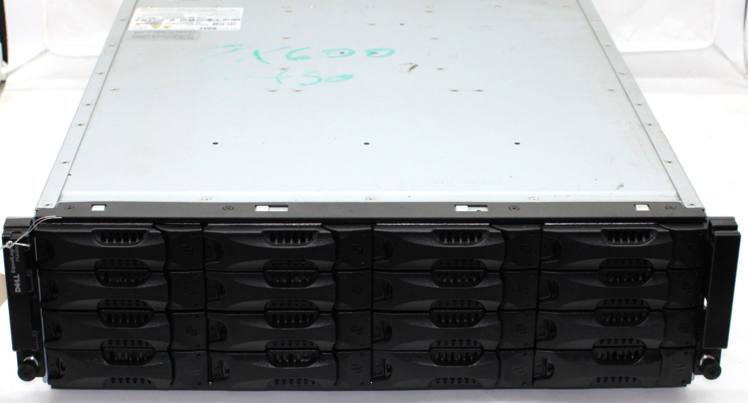 Dell EqualLogic PS6000 HD 7x 600GB 9x 450GB HDD 2x 450W PSU 8.25TB Data Array
