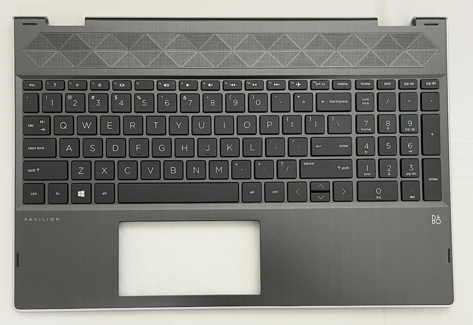 NEW HP PAVILION 15-CR Upper Case Palmrest N/BL With US Keyboard L20848-001