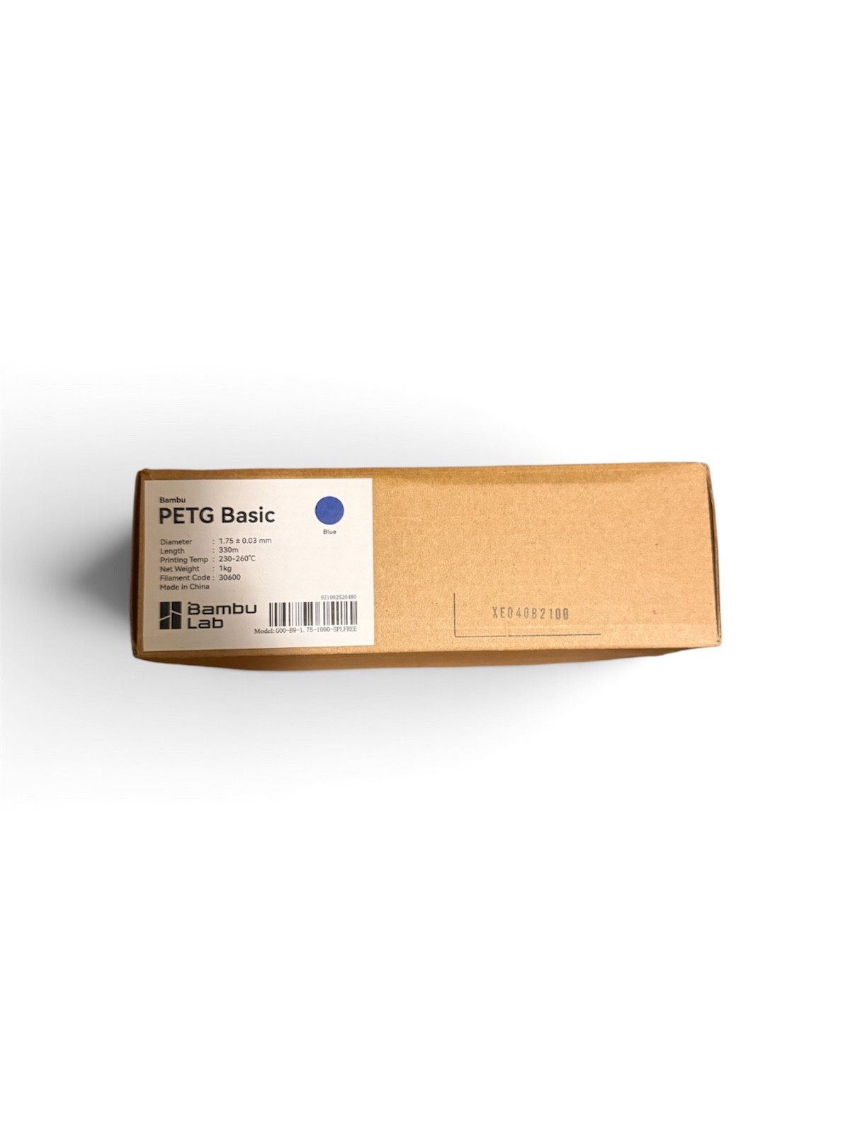 Bambu Lab PETG Basic Blue 1.75mm 1kg Refill Filament - NEW SEALED