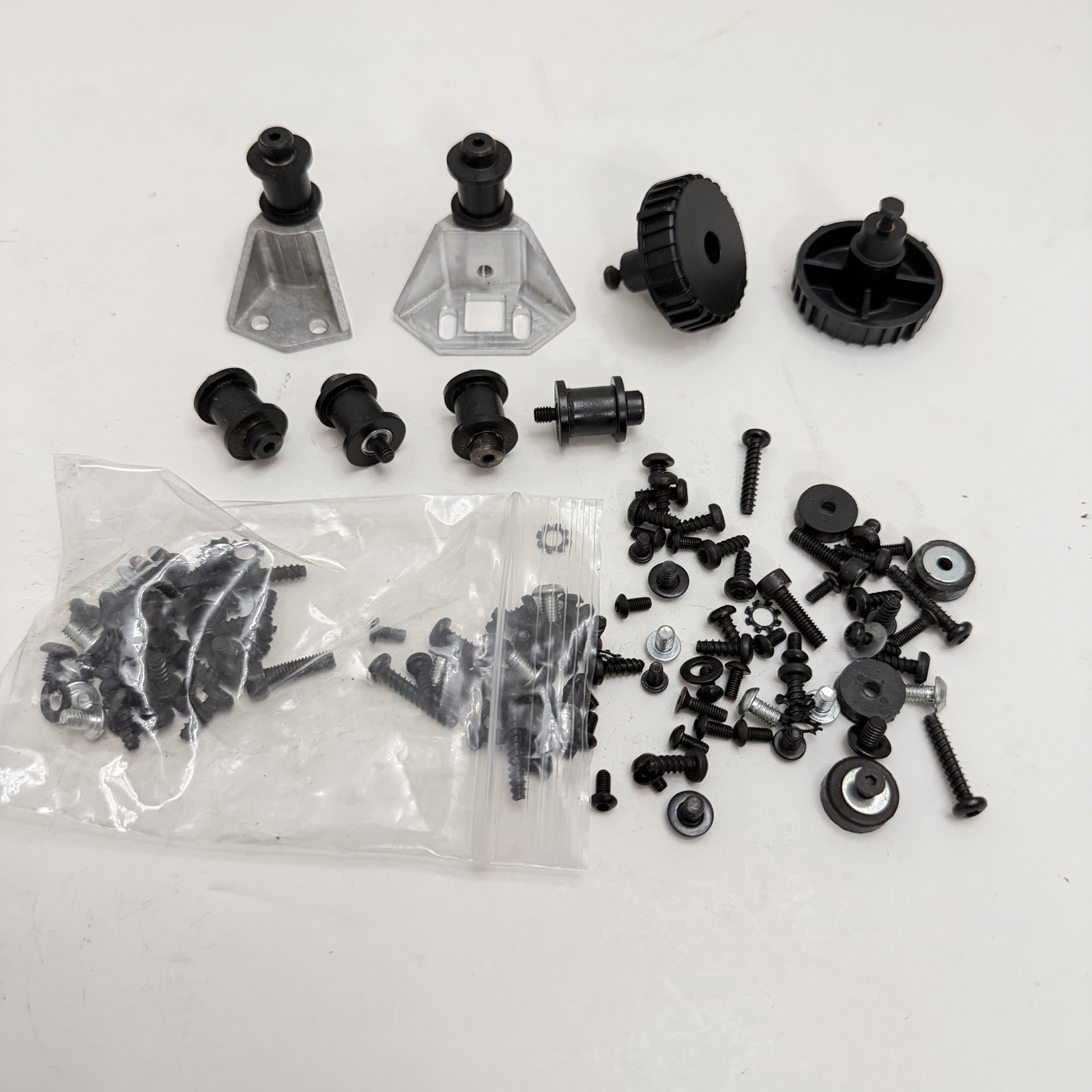 MakerBot Replicator 5th Gen OEM Hardware Parts Lot Rollers Knobs Screws Brackets