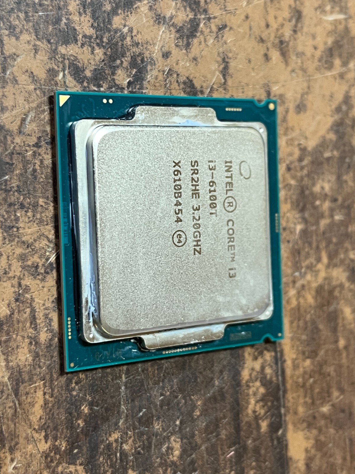 Intel Core I3-6100T - 3.20 GHz Dual Core (SR2HE) Processor
