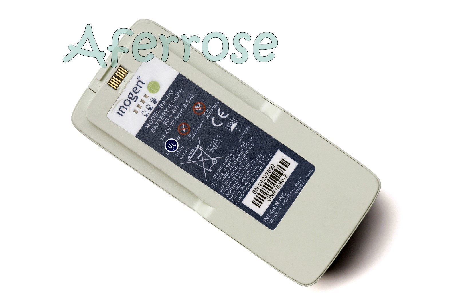 BA-408 NEW Genuine Double Extended Life Battery for Inogen G4 & OxyGo FIT 8-Cell