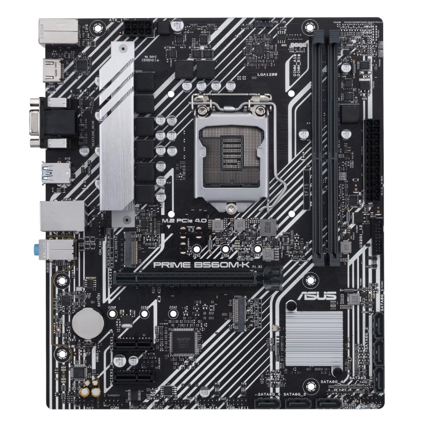 ASUS PRIME B560M-K B560 LGA1200 microATX HDMI USB3.2 2*DDR4 Motherboard Tested