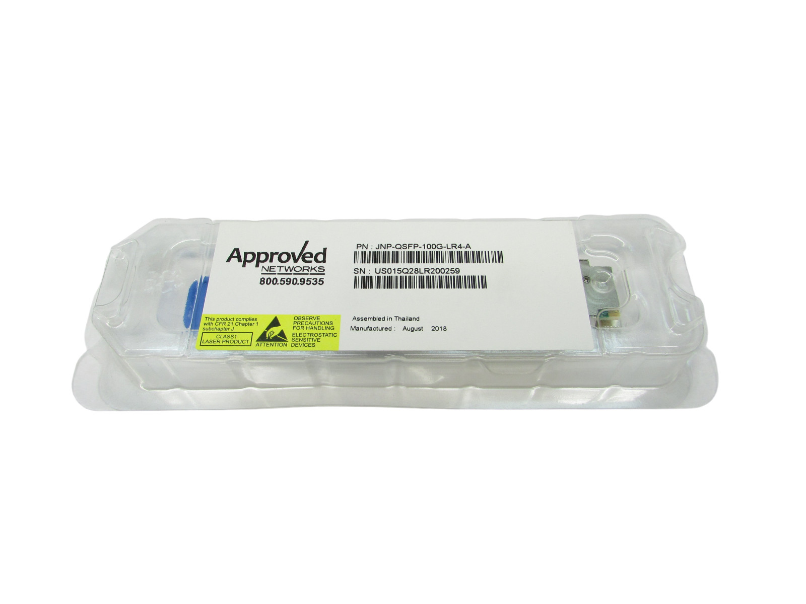 Brand New Approved Network JNP-QSFP-100G-LR4-A 10km 1310nm Transceiver Module