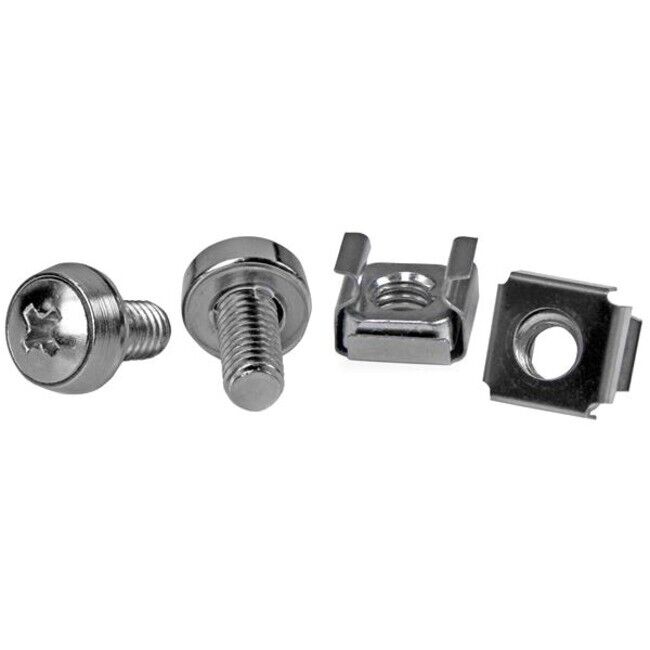 StarTech 50 Pkg M6 Mounting Screws and Cage Nuts - 50 / Pack