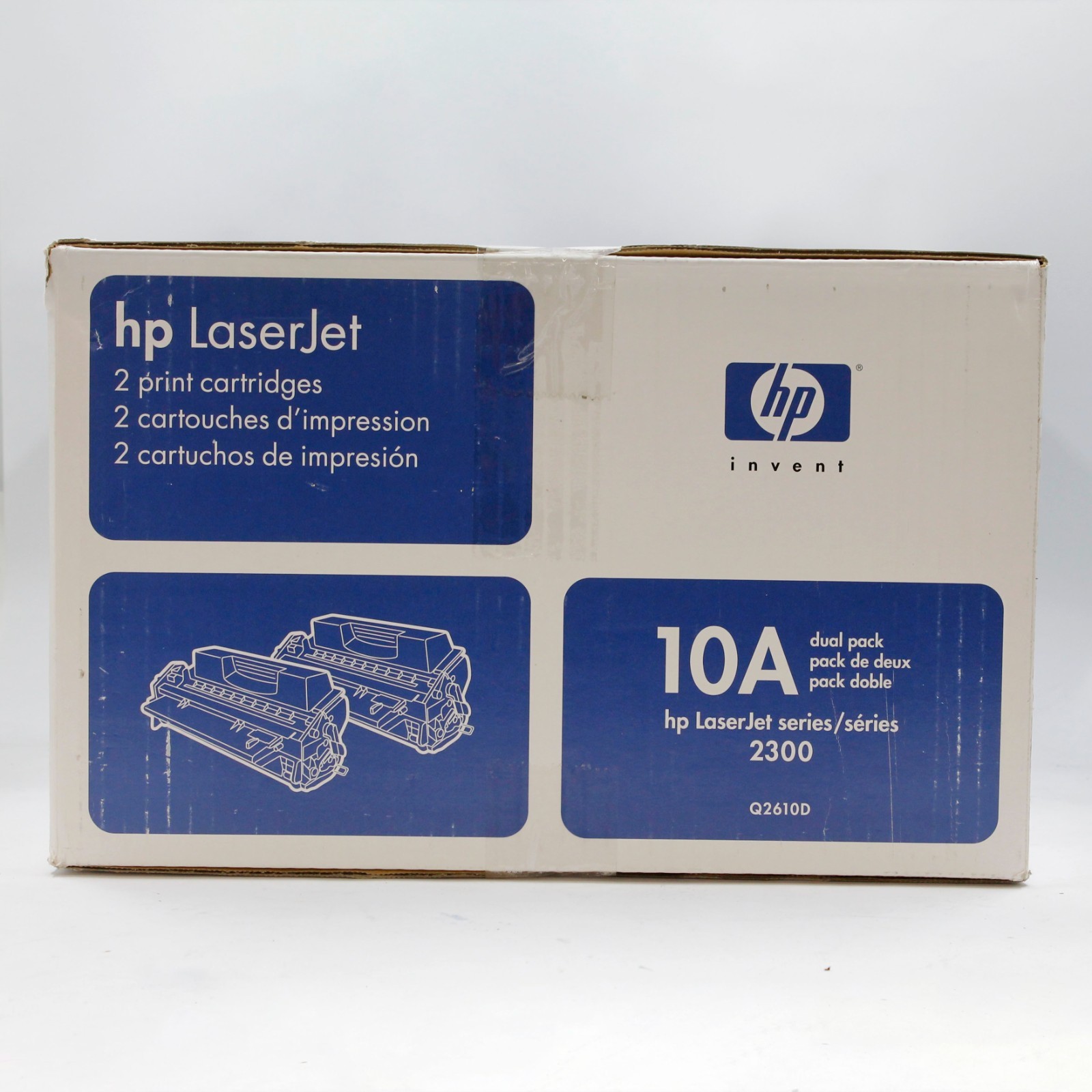 HP 10A Q2610D 2pk of Q2610A Black Toner Cartridge 6K Page HP LaserJet 2300L 2300