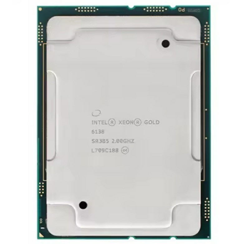 Intel Xeon Gold 6138 SR3B5 2GHz 20-Cores LGA 3647 CPU Processor