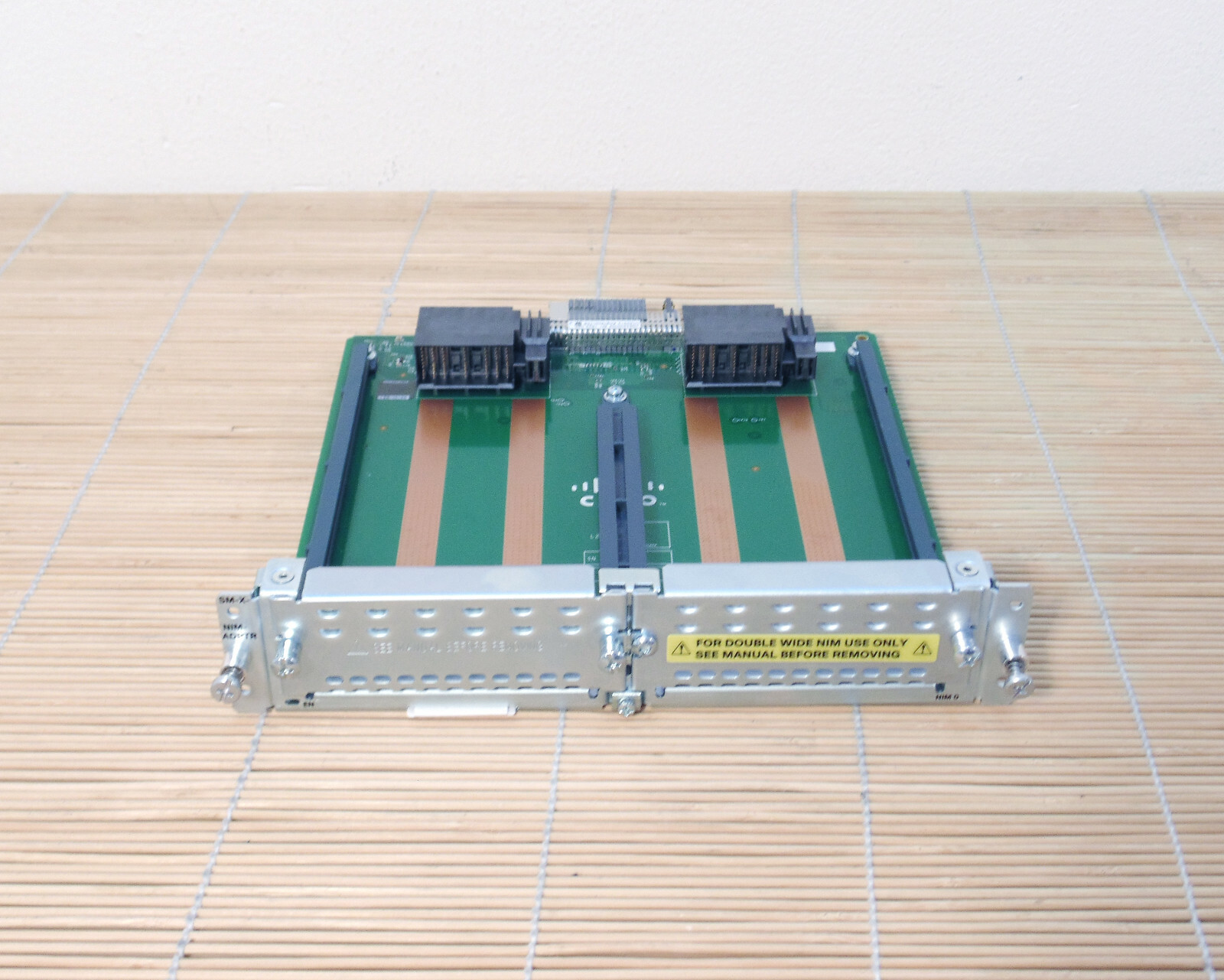 Cisco SM-X-NIM-ADPTR Adapter for NIM to a SM-X slot on Cisco 4400 4300 ISR