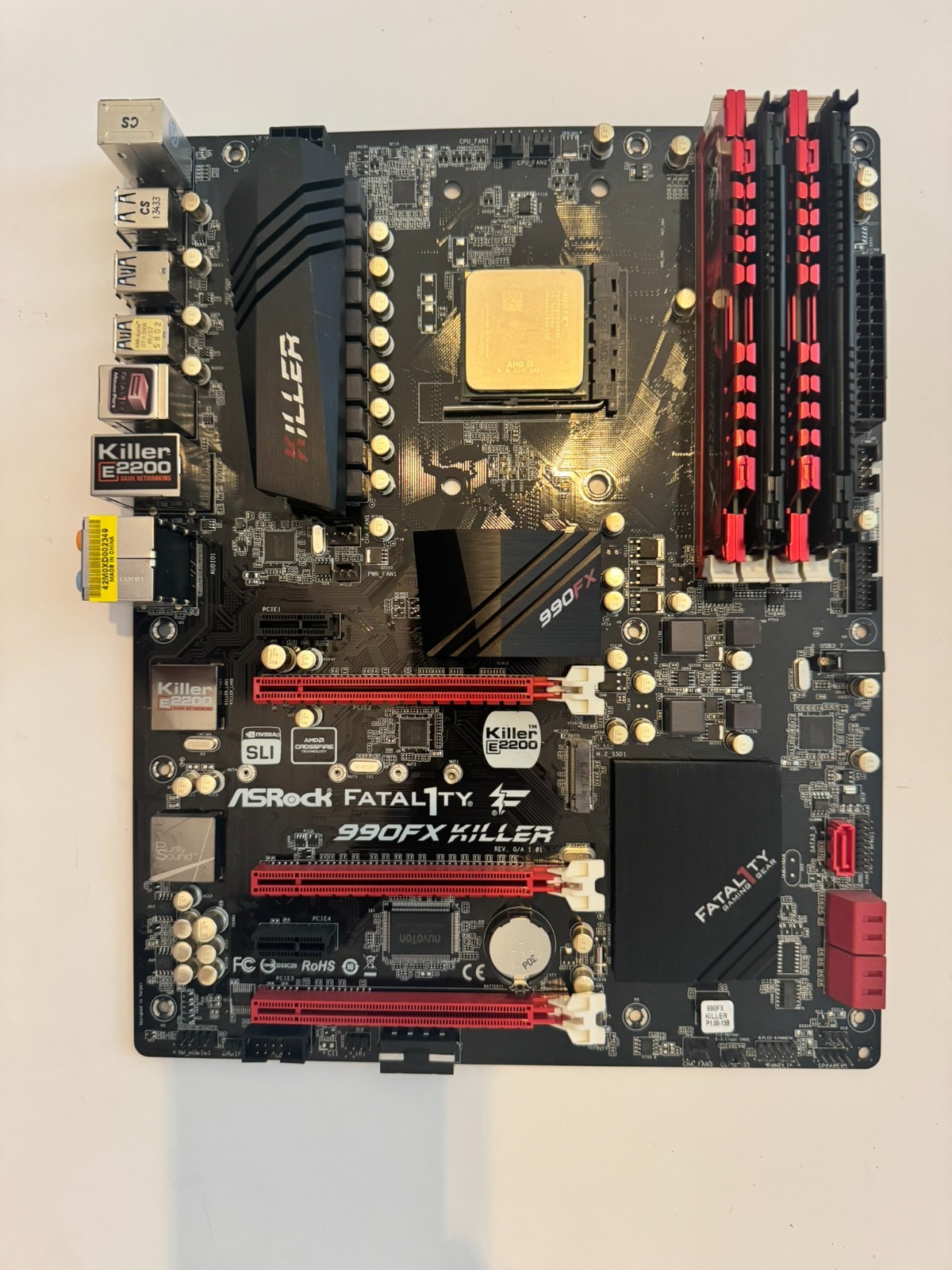 ASRock Fatal1ty 990FX Killer + AMD FX-8350 + 16GB DDR3 + Cooler Master Tested