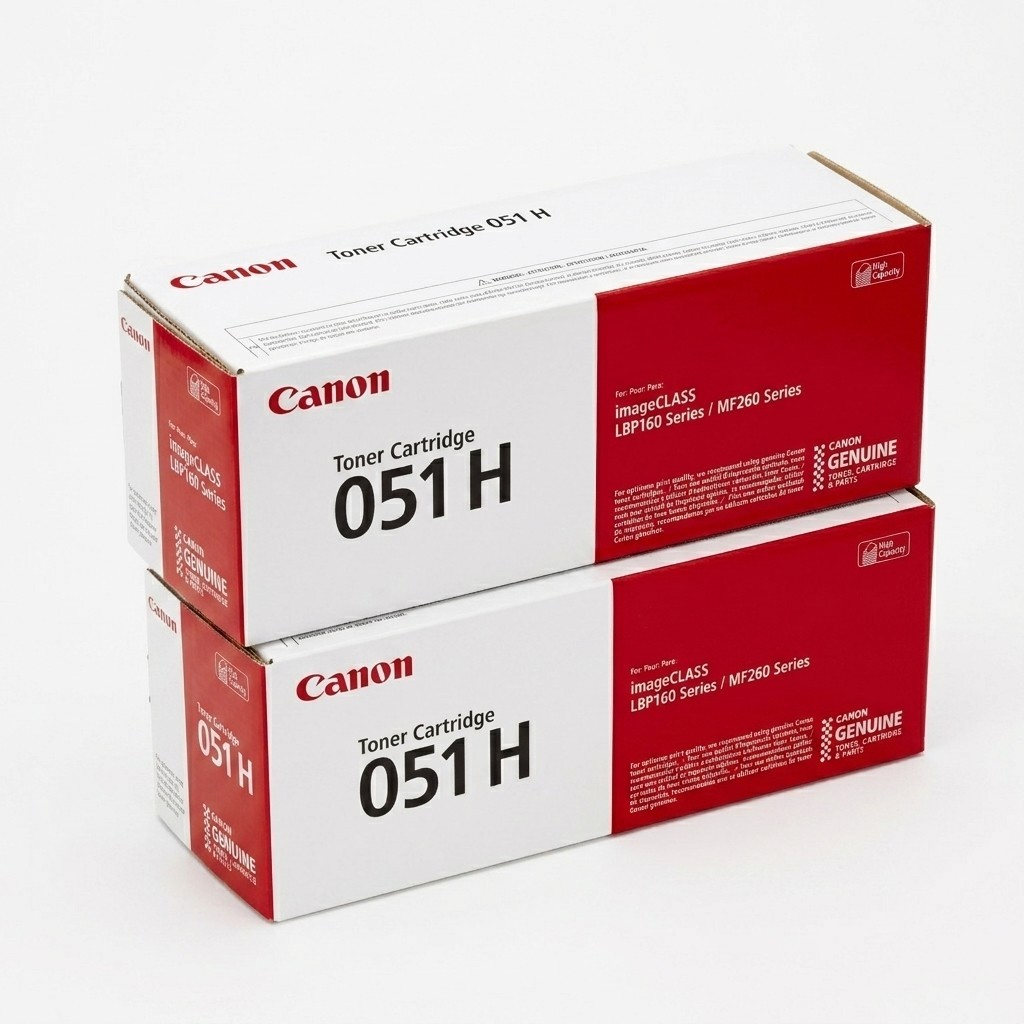 Canon 051H 2-Pack for imageCLASS LBP162dw MF264dw MF267dw MF269dw Genuine OEM