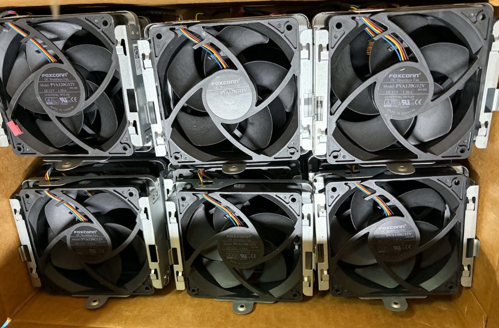 LOT OF 20 Dell FOXCOON 120mm Cooling Fan XPS 8950 8960 Precision 3660 R13 D6CHD