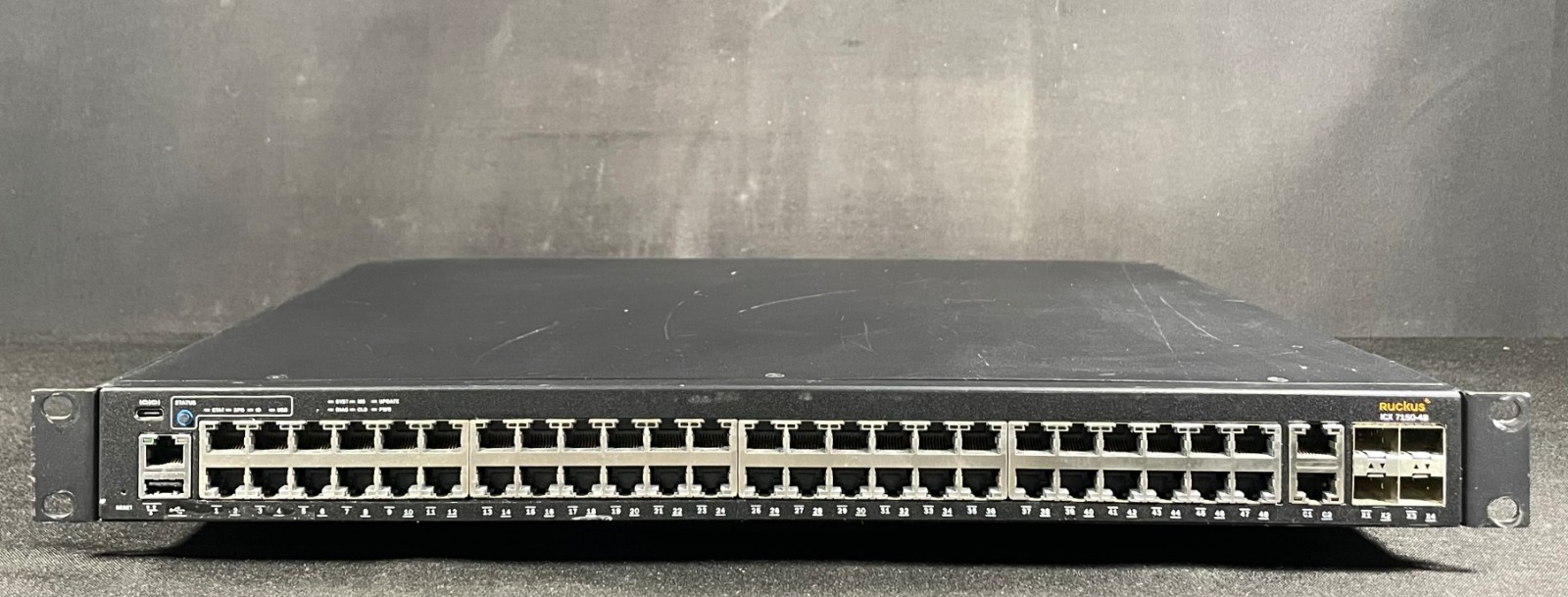 Ruckus ICX7150-48-2X10G 48-Port Gigabit Managed Switch 2x10G SFP+