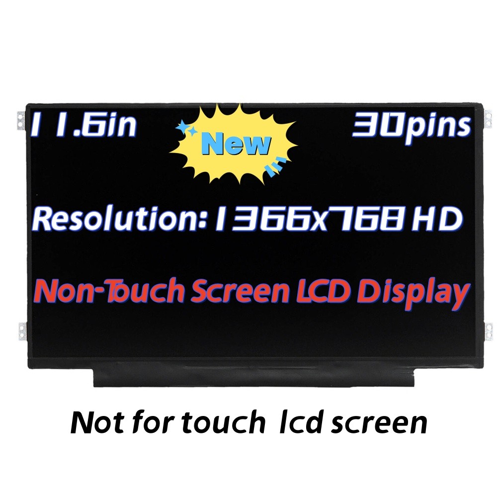 11.6'' HD 30 Pin  LCD LED Non-Touch Replacement Screen For CTL Chromebook NL6D