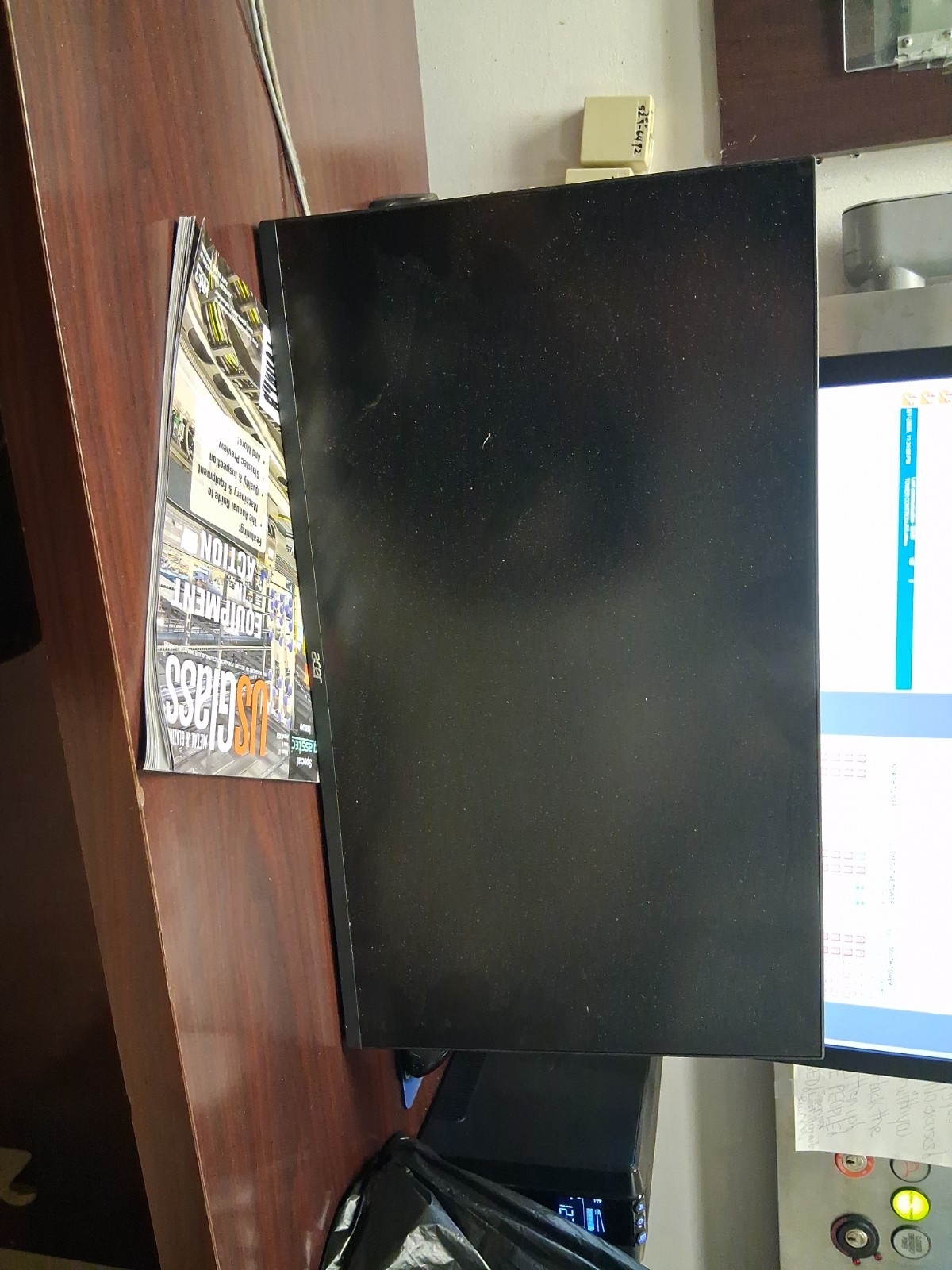 Acer SB1-SB241Y 23.8" Widescreen LCD Monitor No Base Just Monitor Untested As Is