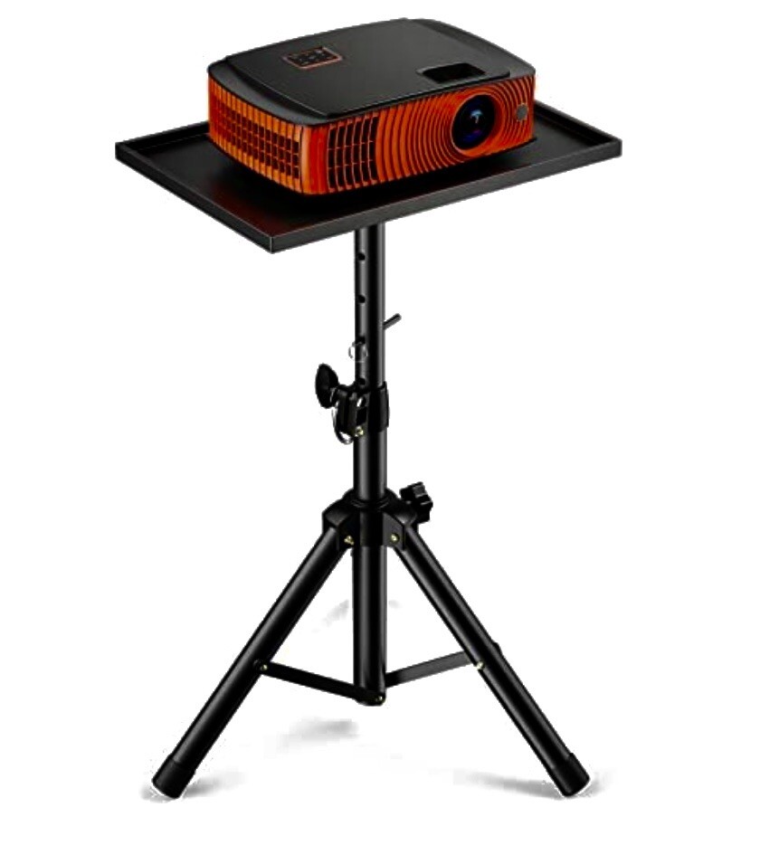 Amada Projector Tripod Stand, Foldable Laptop Tripod, Multifunctional DJ NOB
