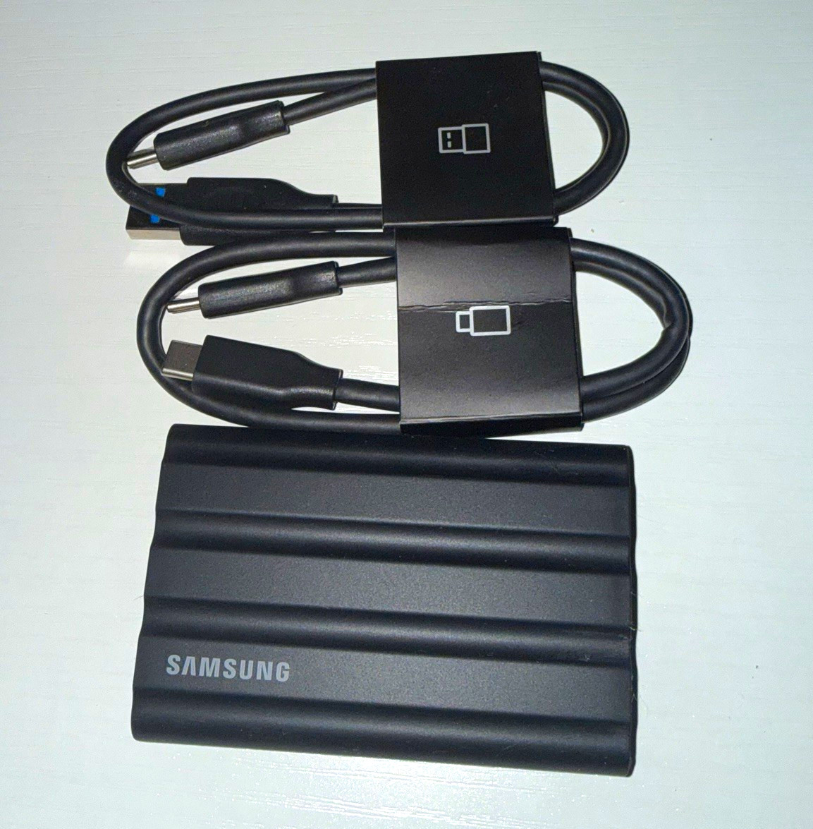 Samsung T7 Shield Portable SSD 1TB, USB 3.2 Gen 2, Up to 1,050 MB/s