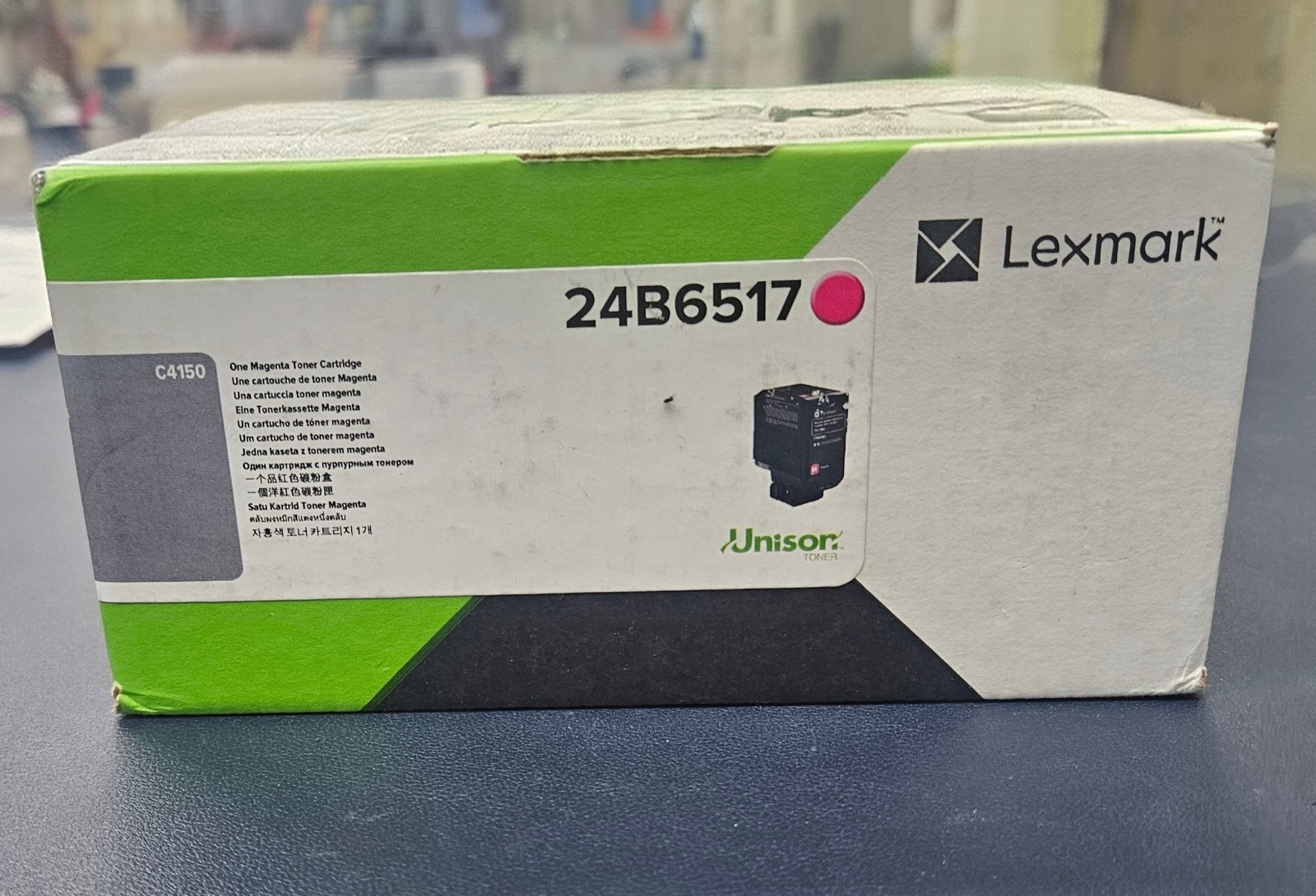 Lexmark 24B6517 Magenta Toner Cartridge for C4150. New