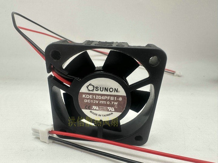 1PCS SUNON KDE1204PFB1-8 DC12V 0.7W 4CM 4010 Cooling Fan