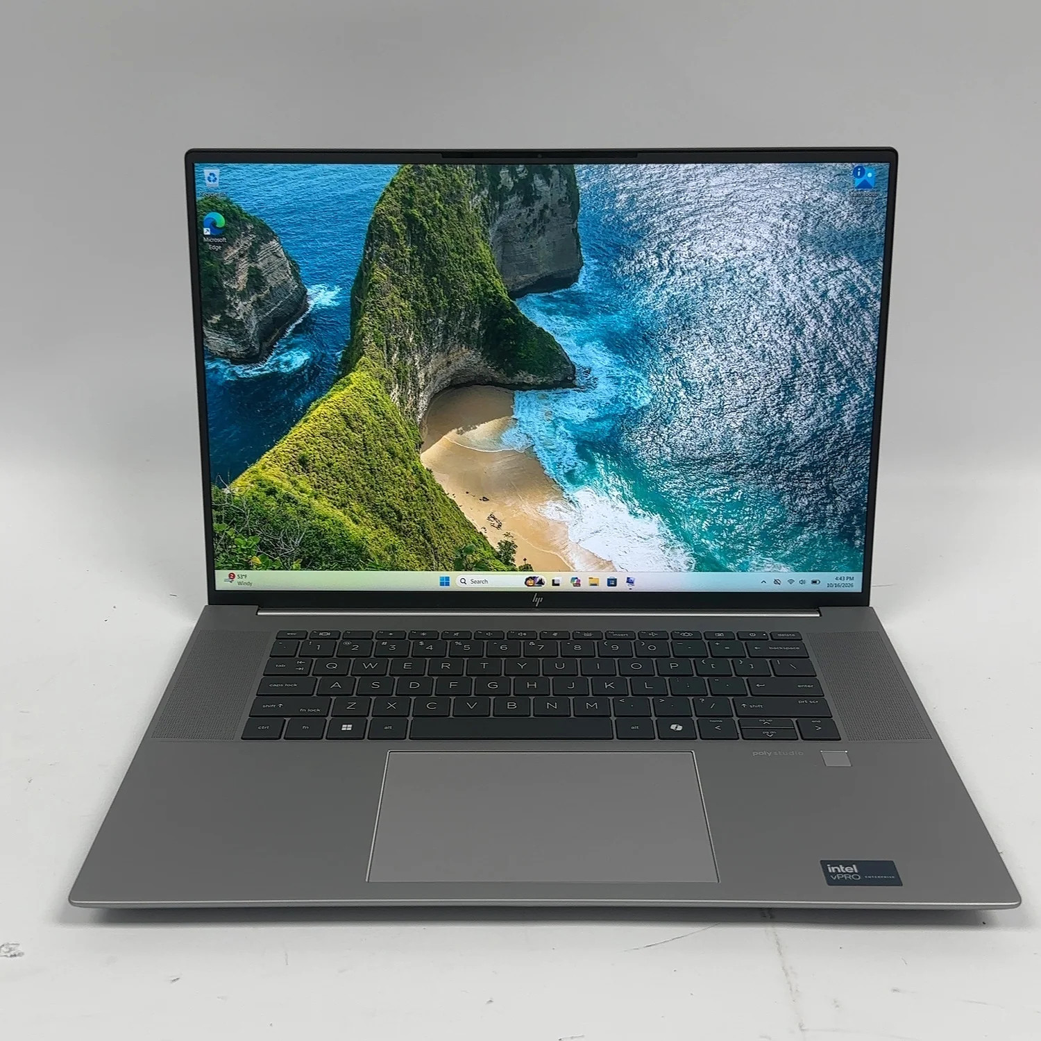 HP ZBook Studio 16" Core Ultra 7 165H 1.4GHz 64GB RAM 2TB SSD RTX 1000 Ada