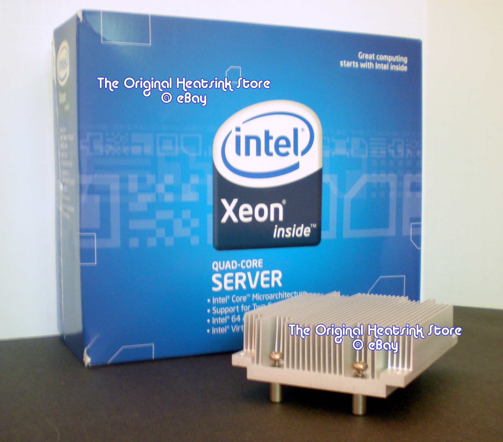XEON E5400 L5000 1U SERVER HEATSINK FOR SOCKET J LGA771 CPU PROCESSOR - NEW