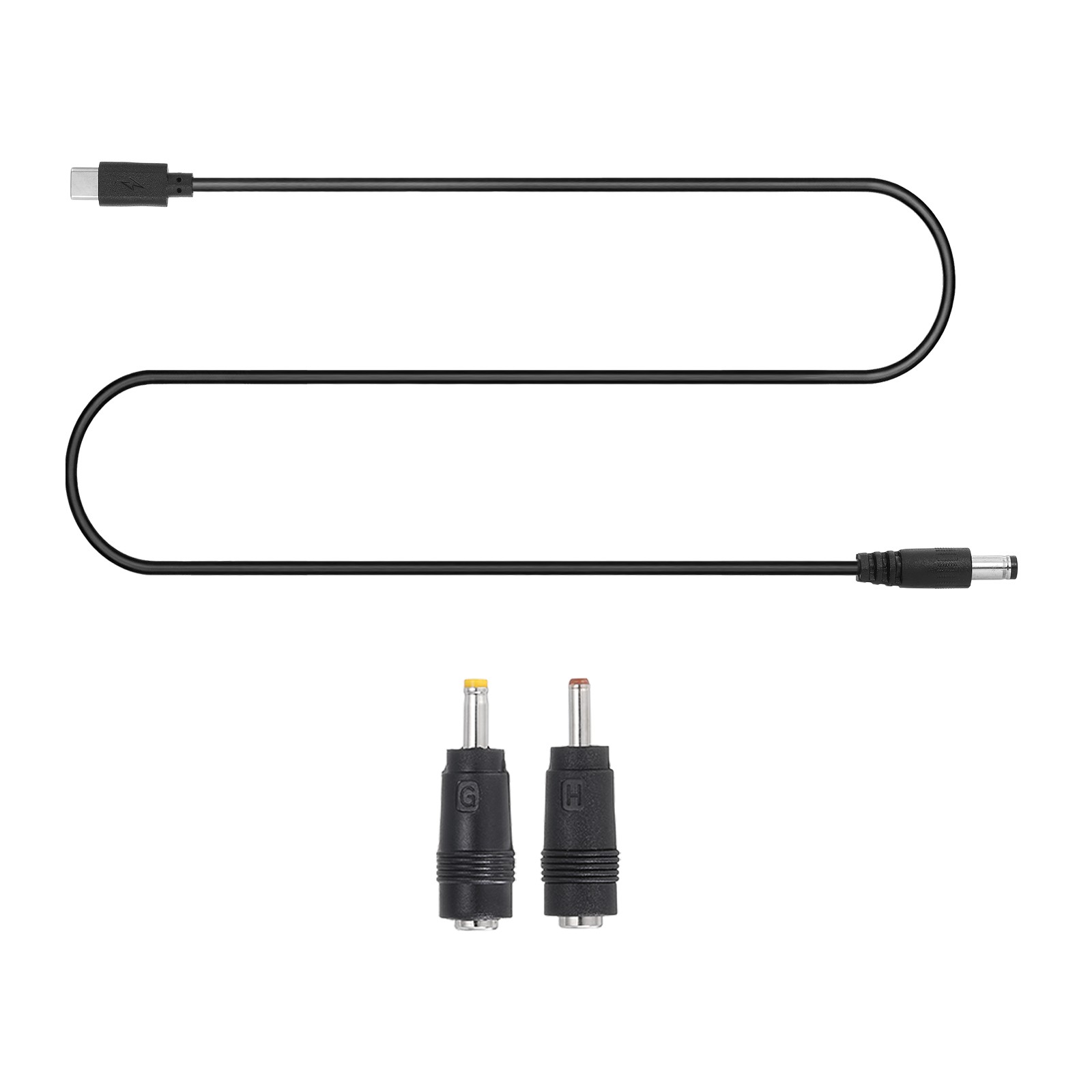 1m/3.3ft 20V USB C to DC PD Adapters with 2 Connector Tips