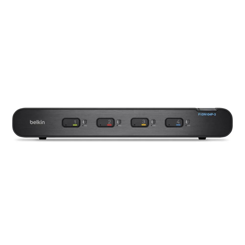 Belkin Advanted secure 4-port DisplayPort KVM PP3.0  part# F1DN104P-3