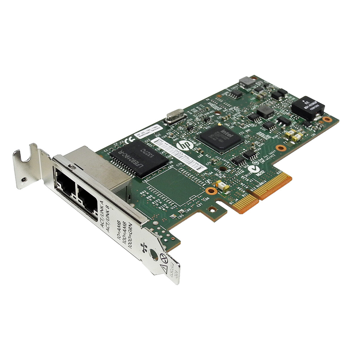 HP 361T Dual Port Gigabit Network Adapter 452495-001 656241-001 LP
