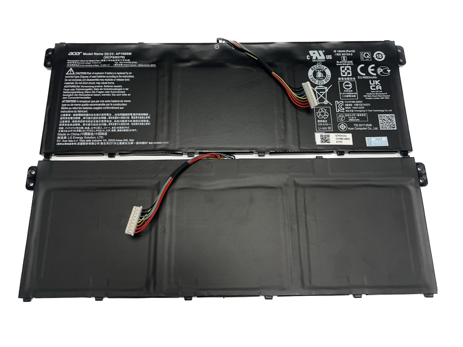 New Genuine Acer Chromebook CB317-1H CB317-1HT Battery AP19B8M KT.0030G.024
