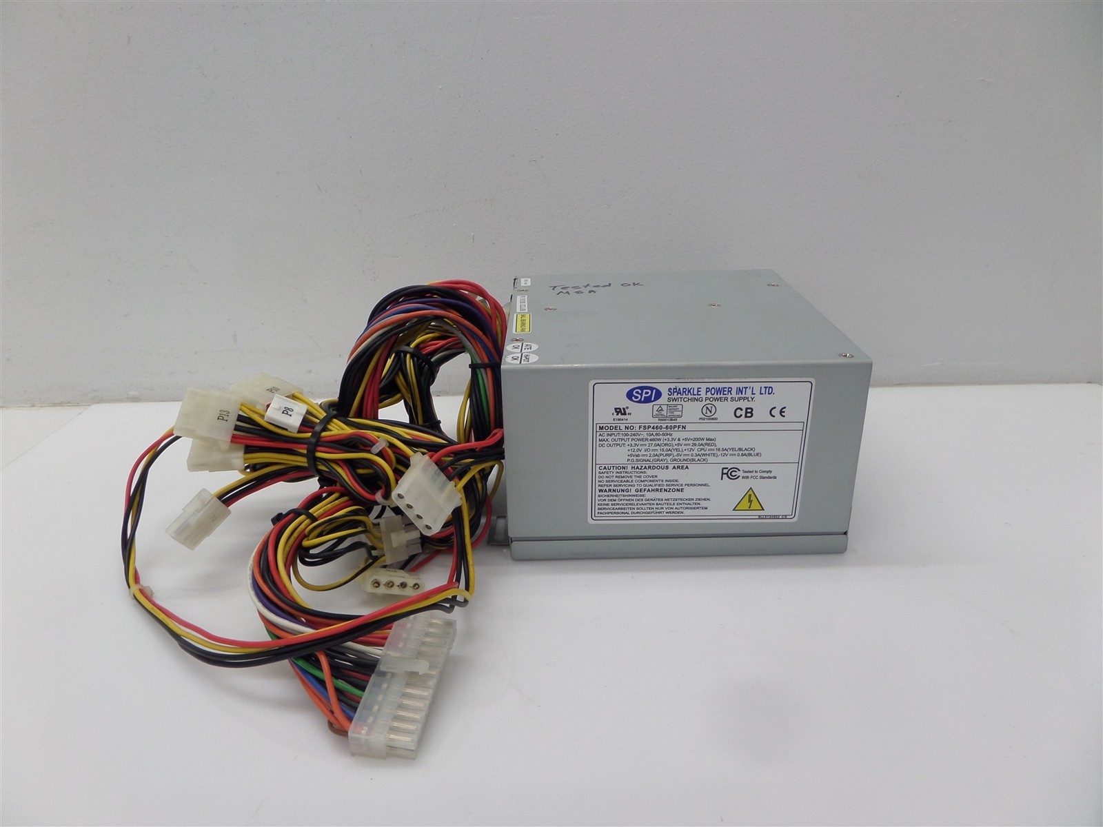 Sparkle Power Inc. FSP460-60PFN 460W Computer Server Power Supply
