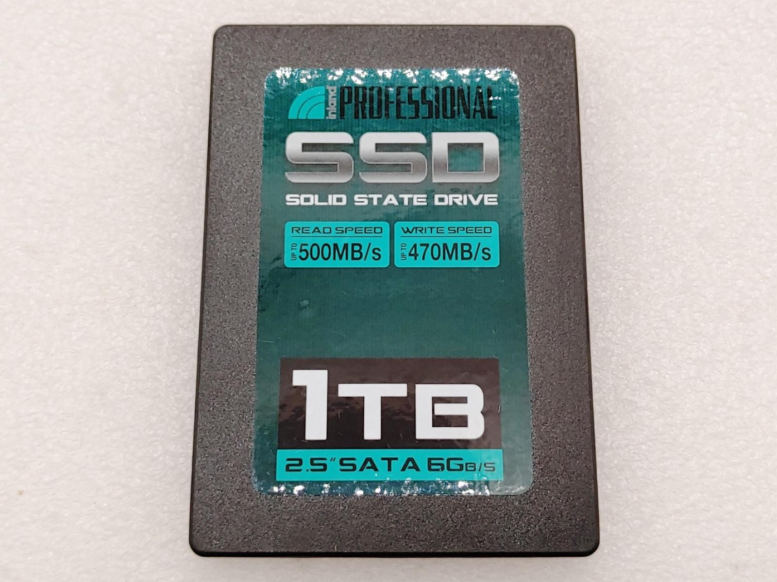 Inland Professional 1TB 2.5" SATA III 6.0Gb/s 3D TLC NAND SSD 1TBM (98% Health)