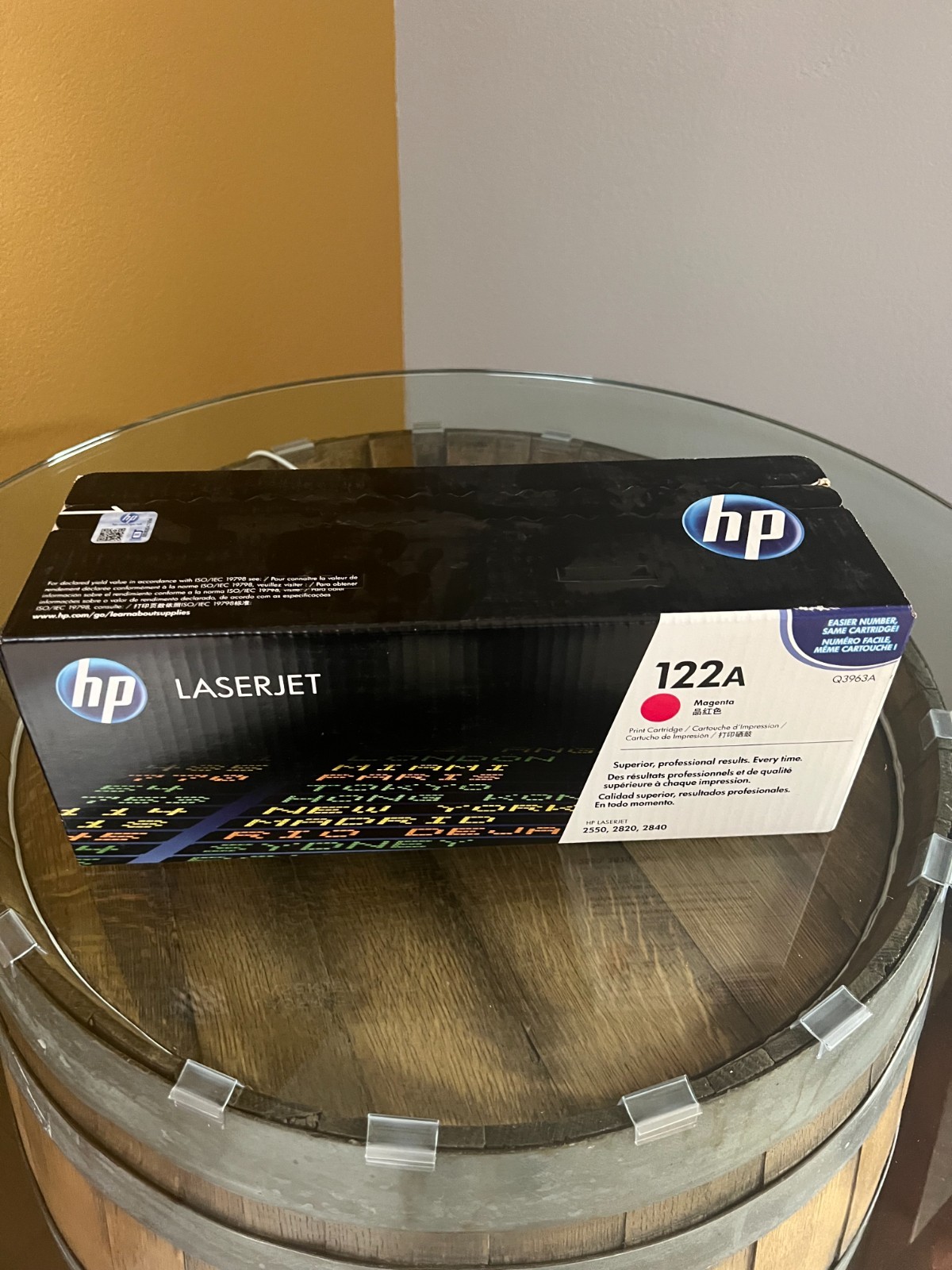 HP122A Laserjet Ink Toner Print Cartridge 2550/2820/2840  New Open Box