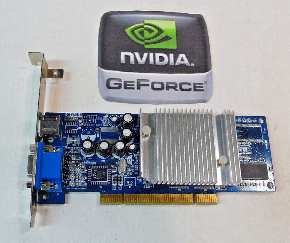 PCI  nVIDIA GeForce4 MX4000 64 MB DDR VGA , S-VID