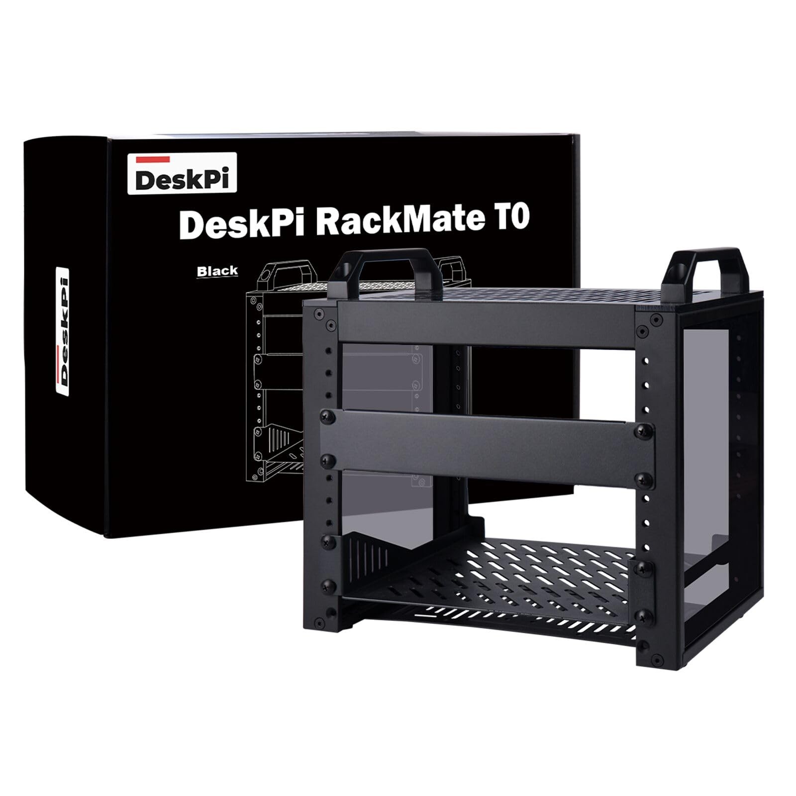 GeeekPi 4U Server Cabinet 10 Inch Mini Rack RackMate