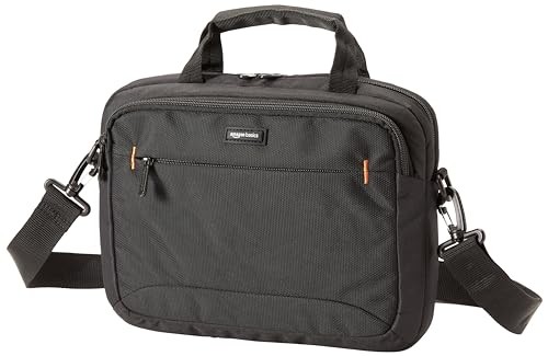 AMAZON BASICS 11.6 INCH LAPTOP BAG WITH SHOULDER STRAP, 1-PACK - BLACK