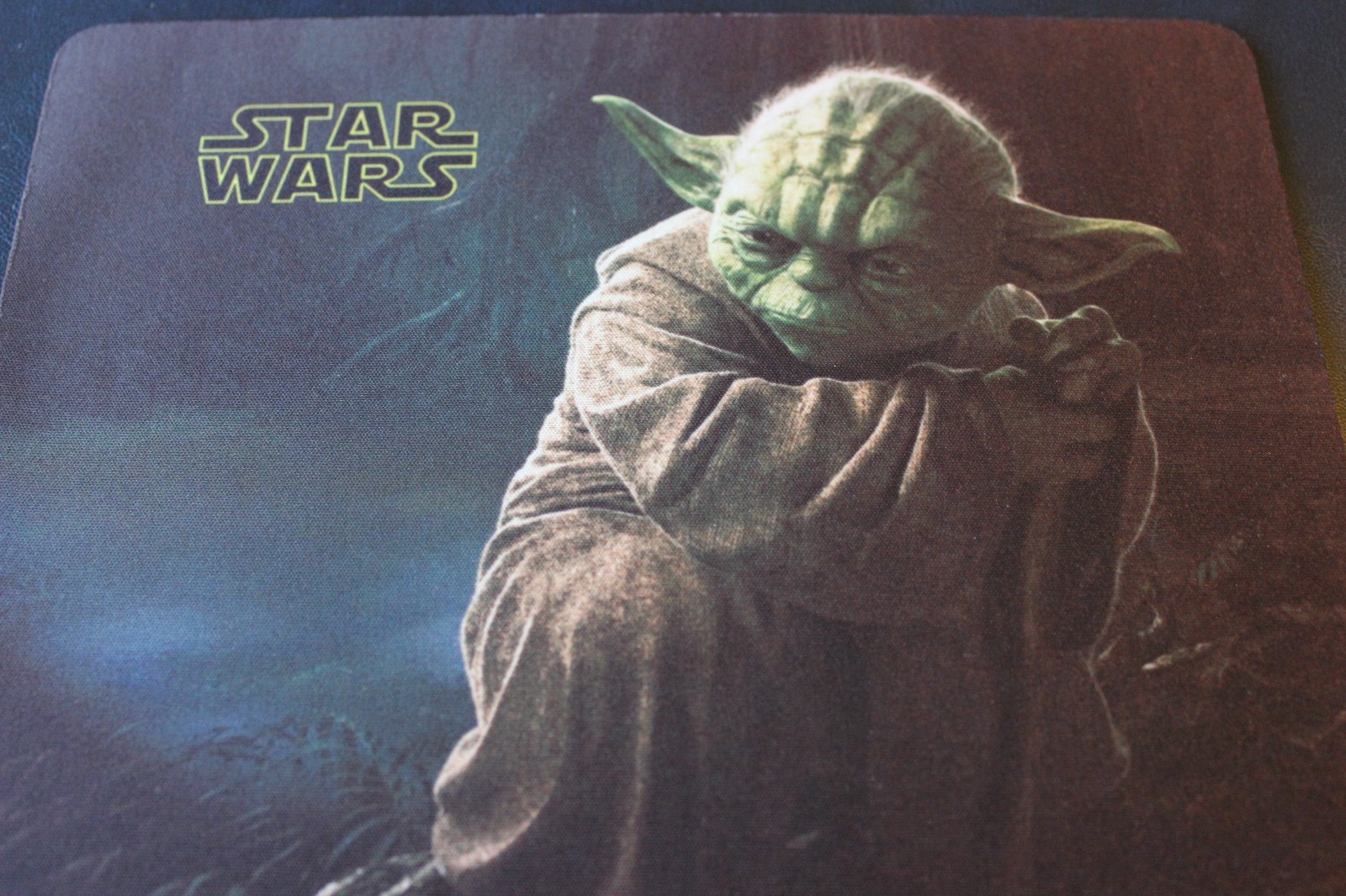 Star Wars Yoda feel the force Anti slip MOUSE PAD 9 X 7inch Rogue