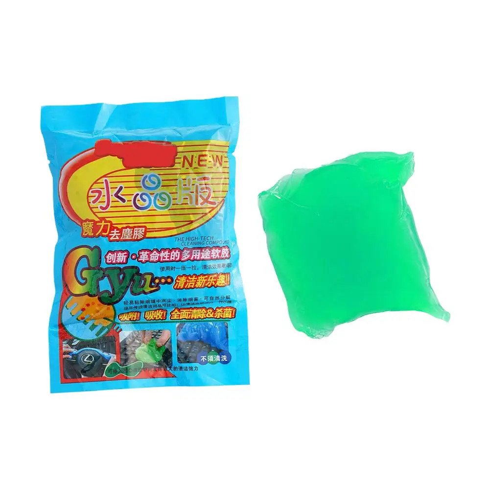 1Pcs Car Wash Interior Car Cleaning Gel Dust Remover Glue Computer Keyboard Dirt