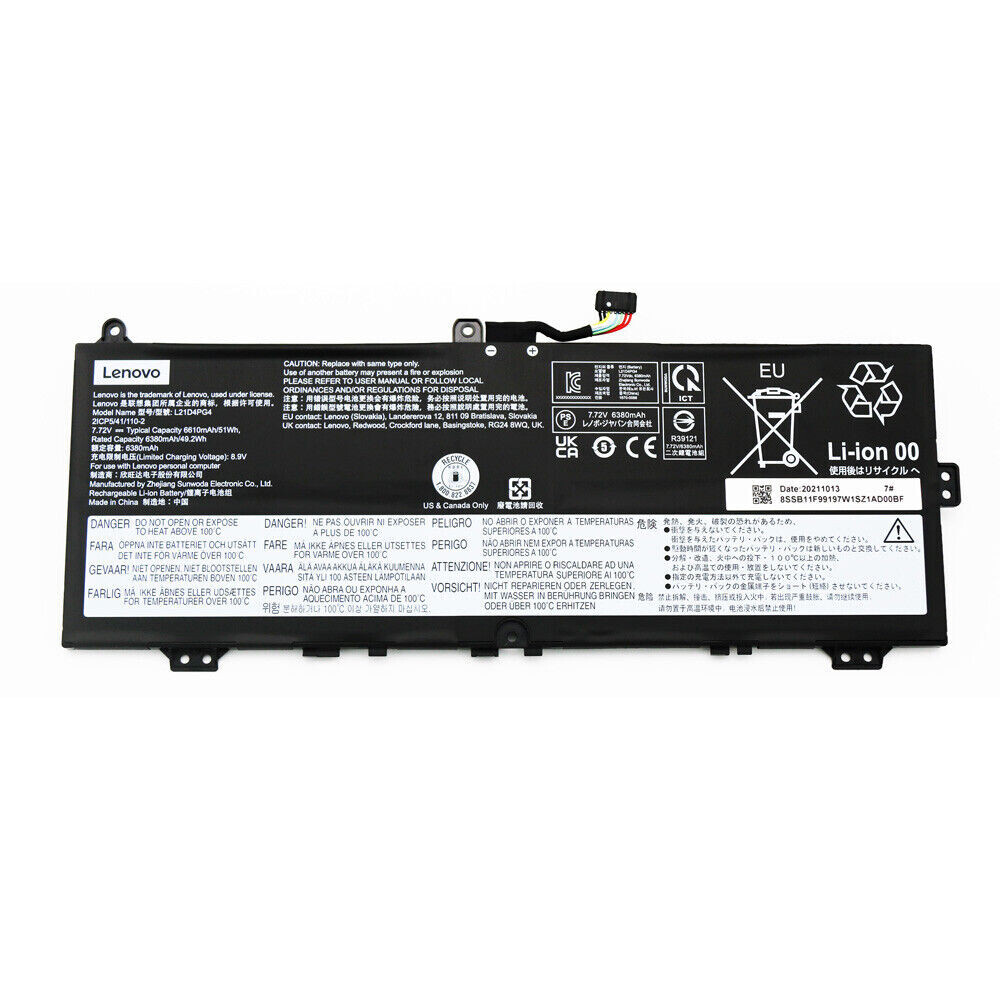 L21D4PG4 Laptop Battery for LENOVO L21D4PG4 L20M4PG4 L20C4PG4