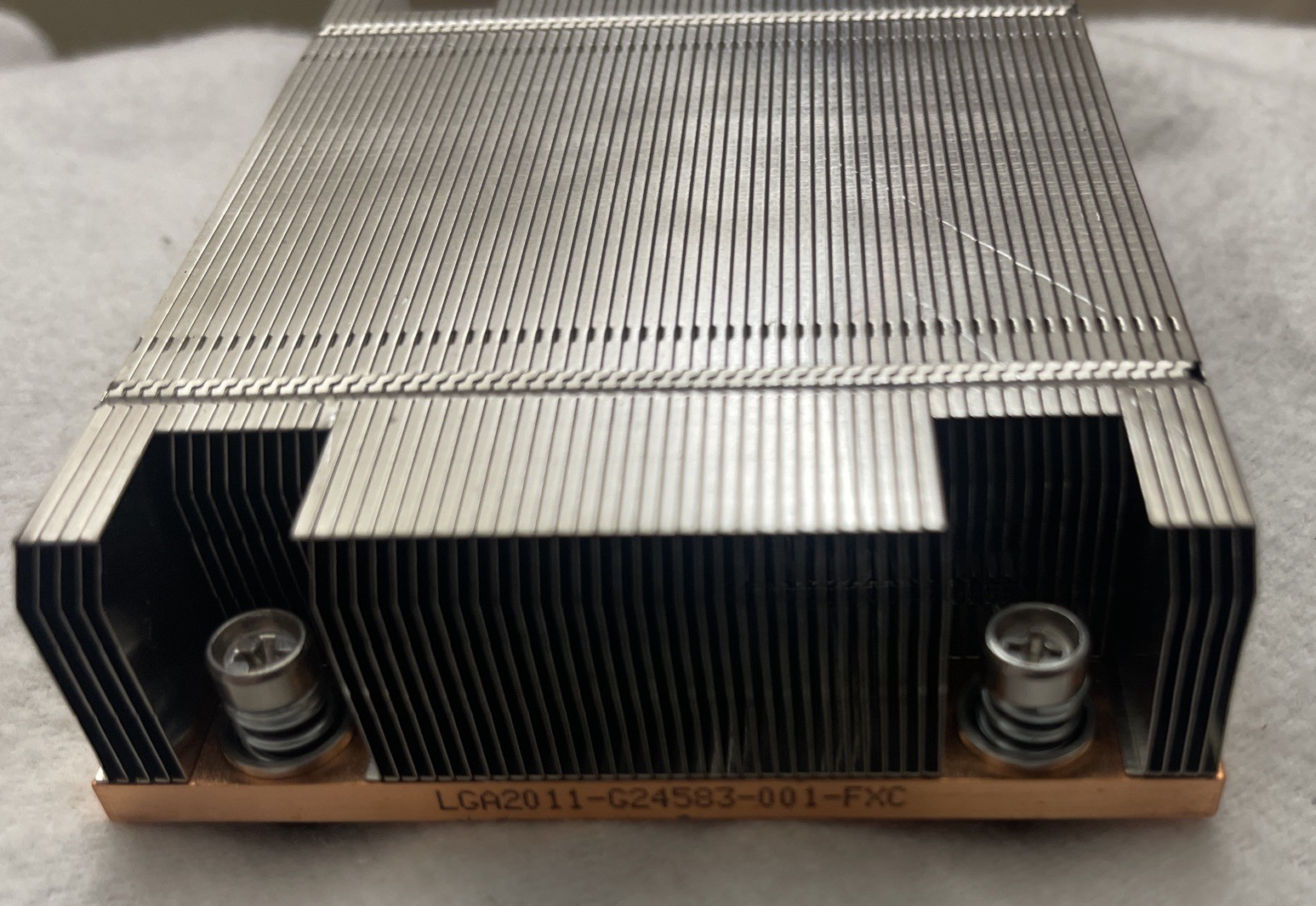 Heatsink Intel LGA2011- G24583-001-FXC Copper Base1U ServerCPU Better than Steel